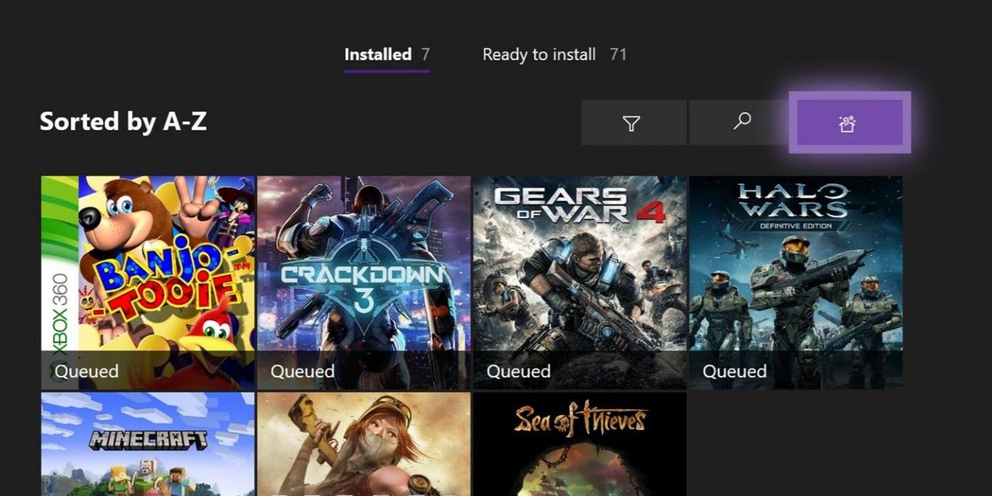Xbox One Surprise me button
