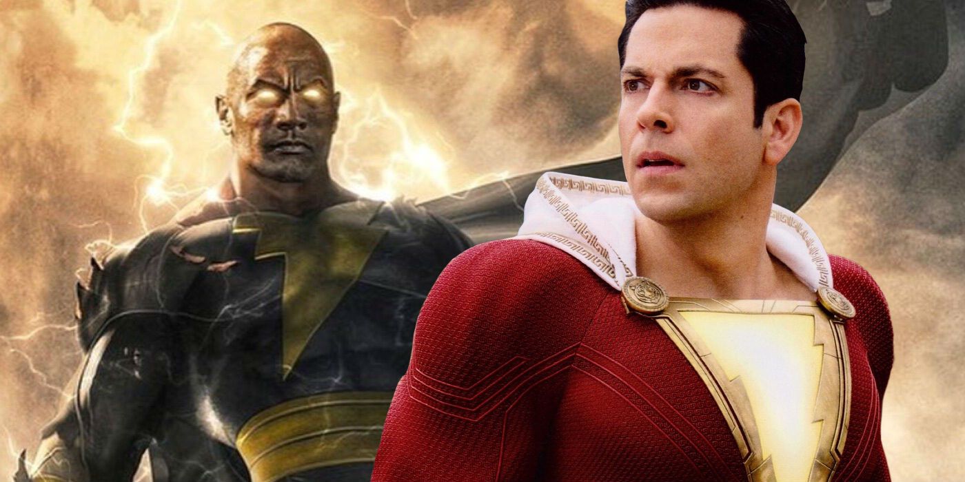 Dwayne Johnson Black Adam Movie : Black Adam: First Look at Dwayne