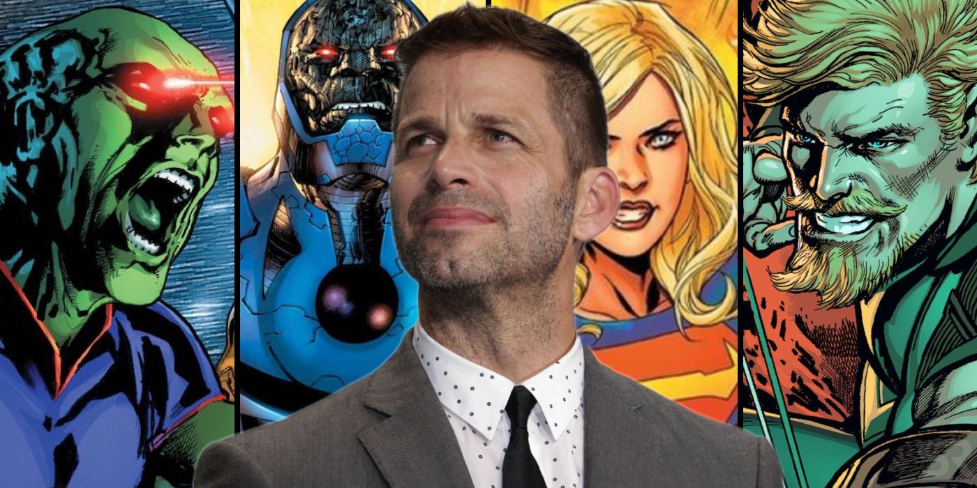 Zack Snyder and DC Comics Characters