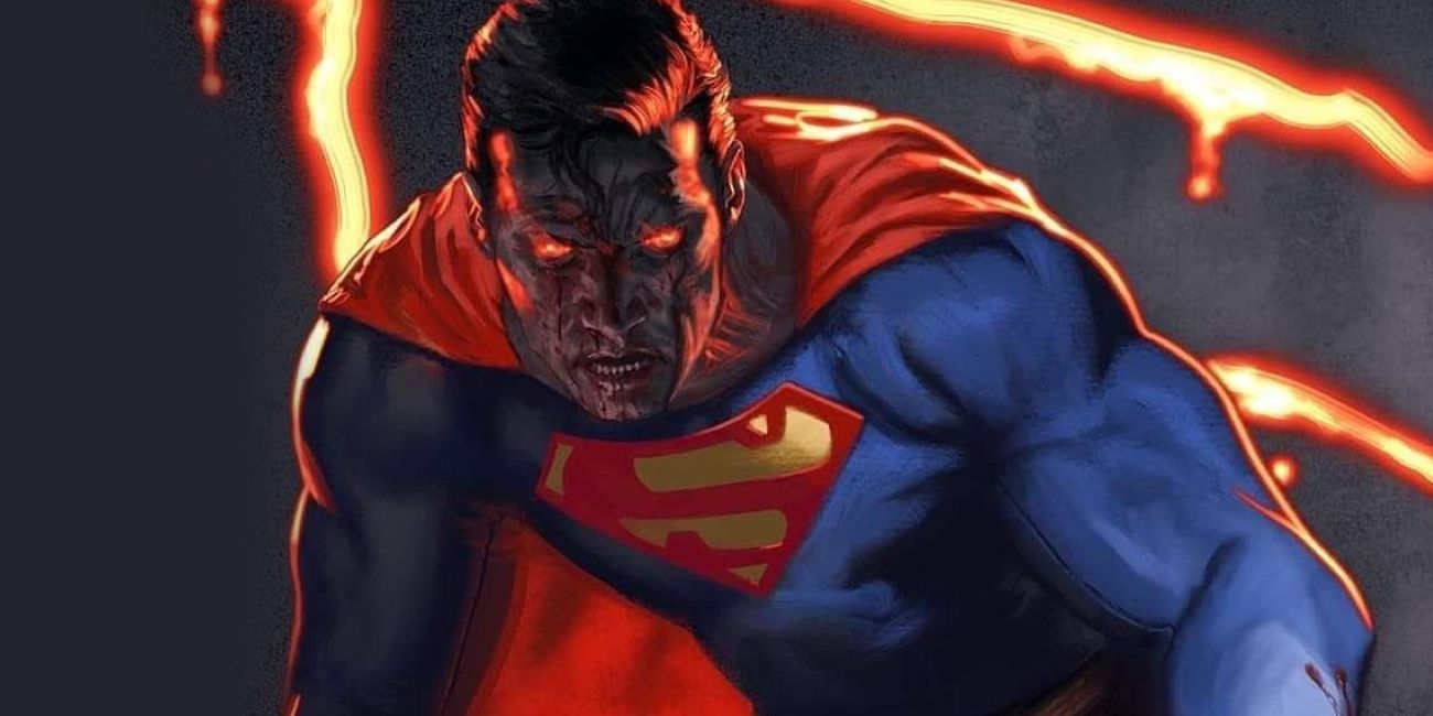 Zombie Superman DCeased Cover