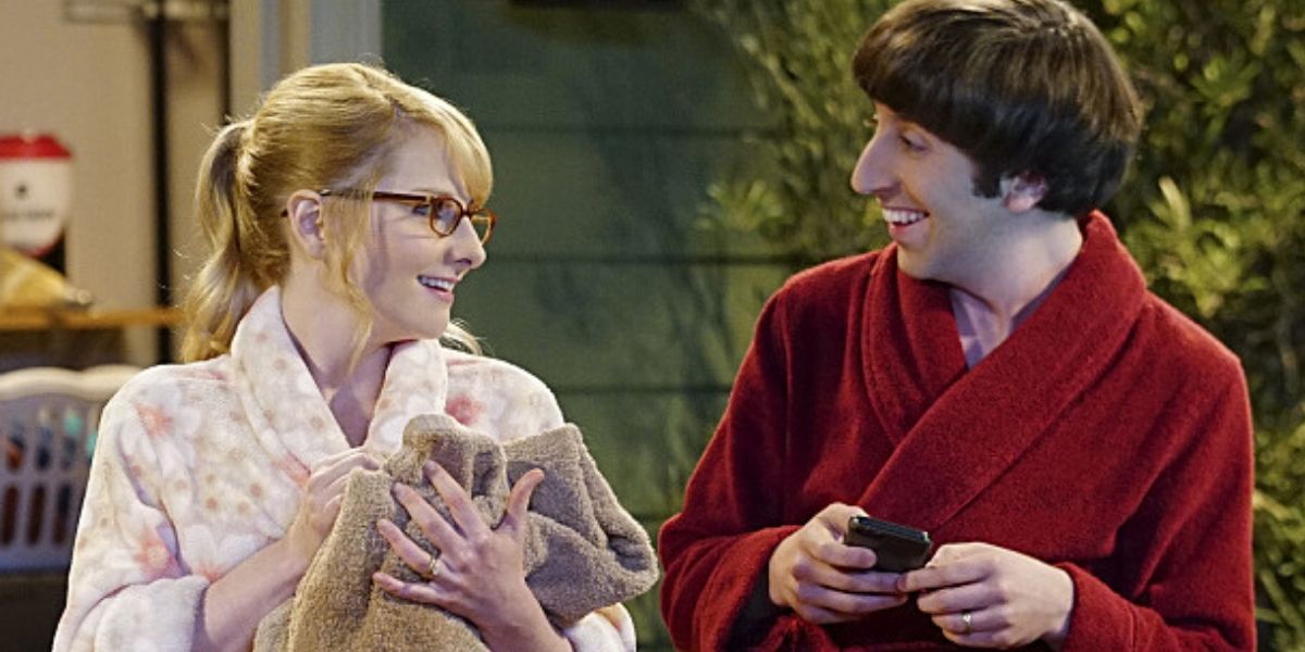 Bernadette and Howard save a bunny on TBBT