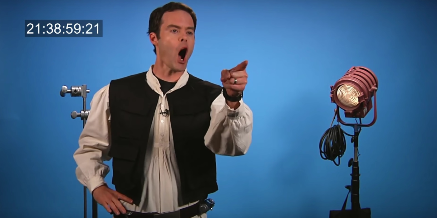 bill hader han solo audition