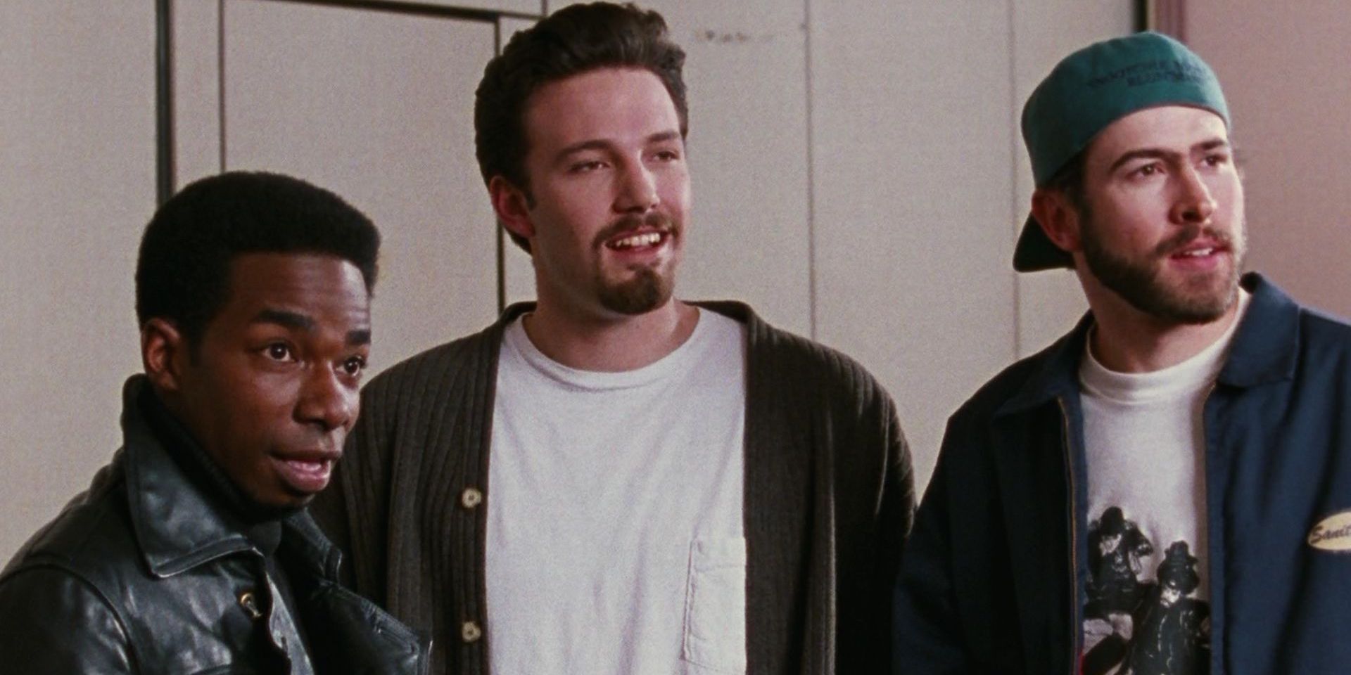 Holden McNeil with Banky Edwards and Hooper in Chasing Amy.