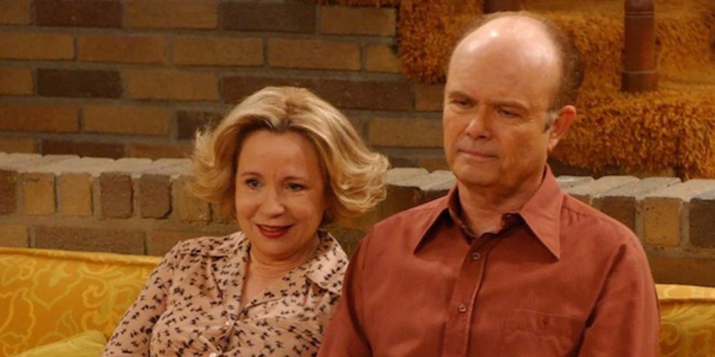 Debra Jo Rupp with Kurtwood Smith in That '70s Show