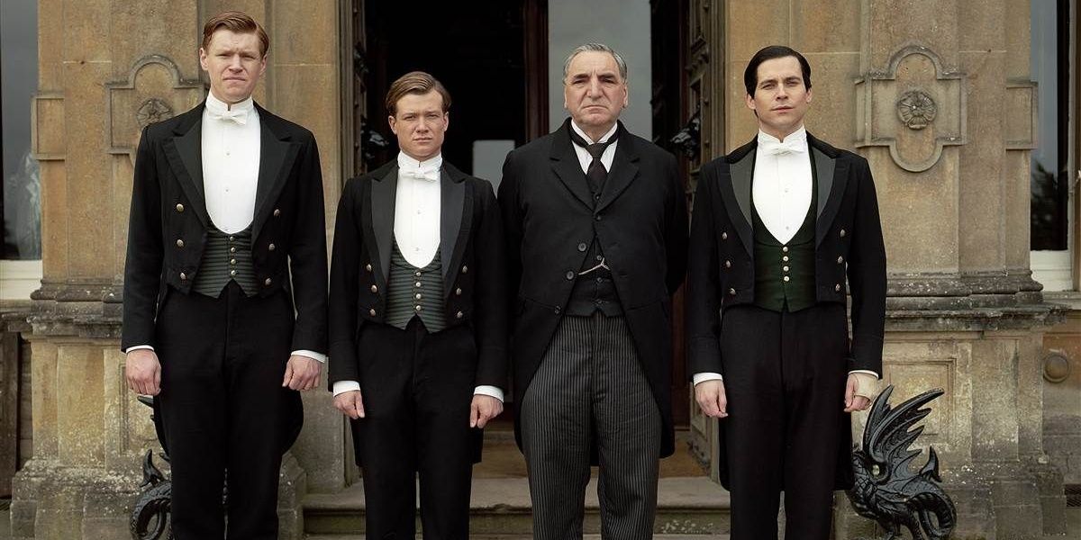downton footmen livery Cropped