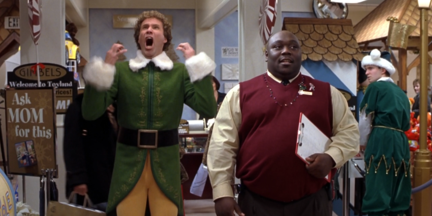 Buddy yelling about Santa in Elf