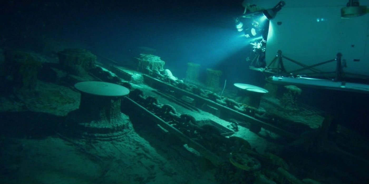 The Sunken Titanic in Ghosts of the Abyss