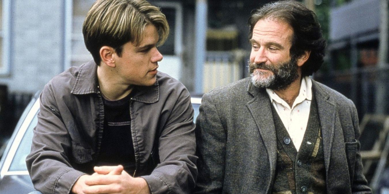 Will with his therapist in Good Will Hunting