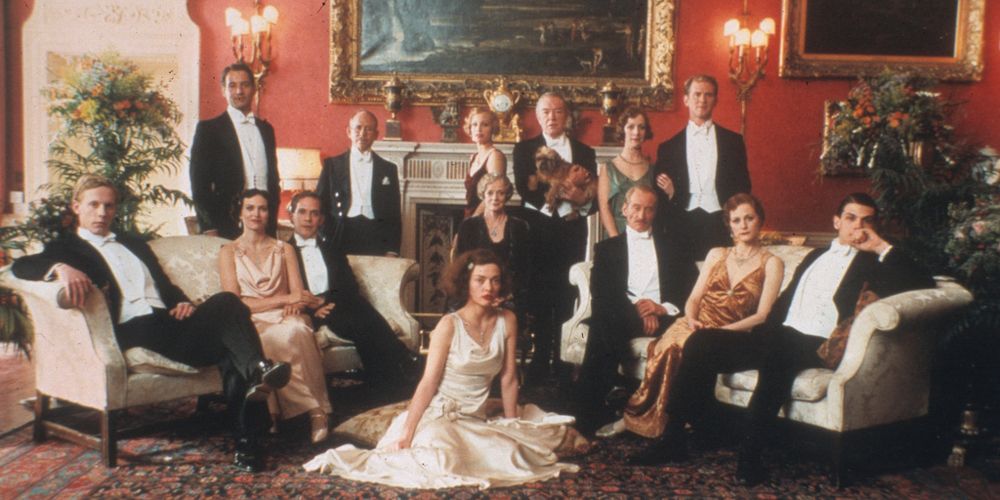 The cast of Gosford Park