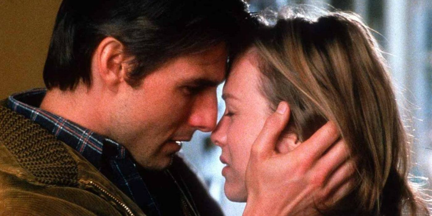 Jerry and Dorothy embracing in Jerry Maguire