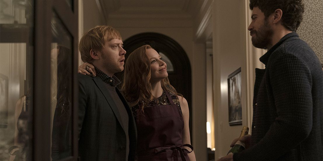 lauren ambrose and toby kebbell in servant