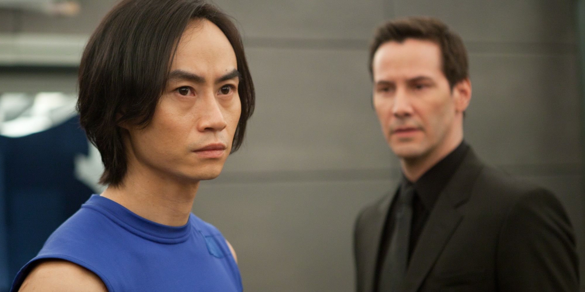 Tiger Chen e Keanu Reeves em O Homem do Tai Chi