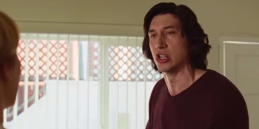 Adam Driver arguing in Marriage Story