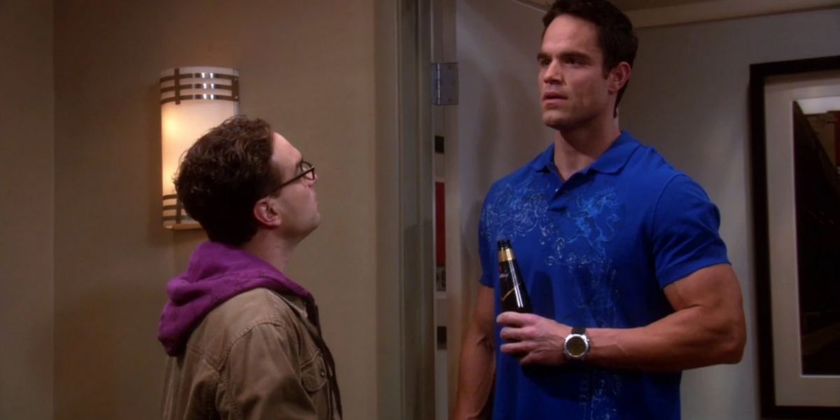 Leonard at Penny&rsquo;s ex-boyfriend&rsquo;s house on TBBT