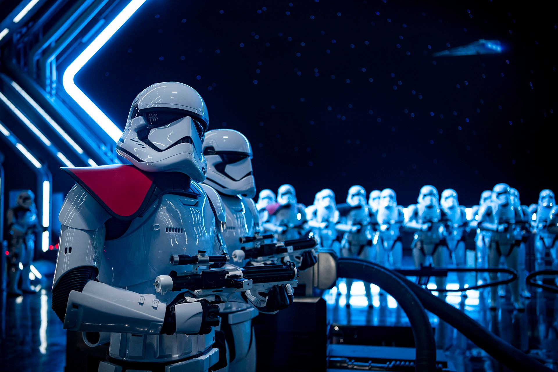 Stormtroopers in Star Wars: Galaxy's Edge