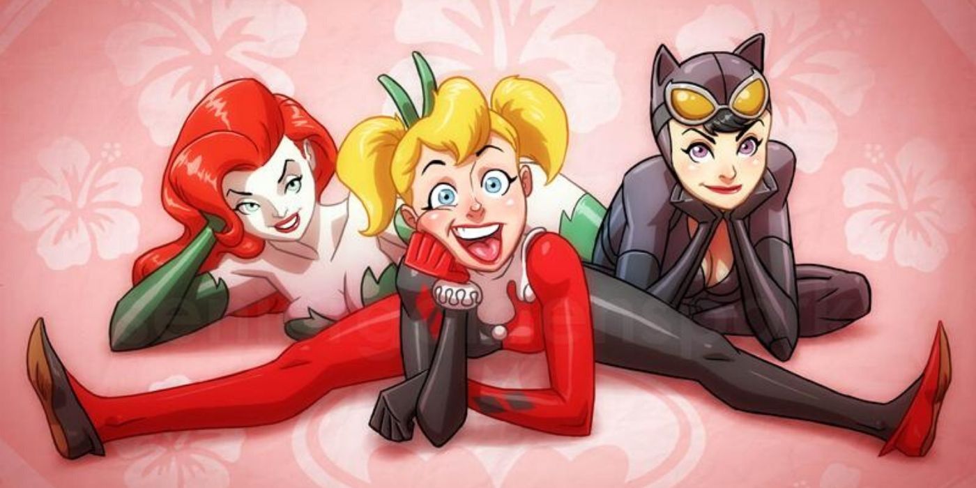 harley ivy catwoman