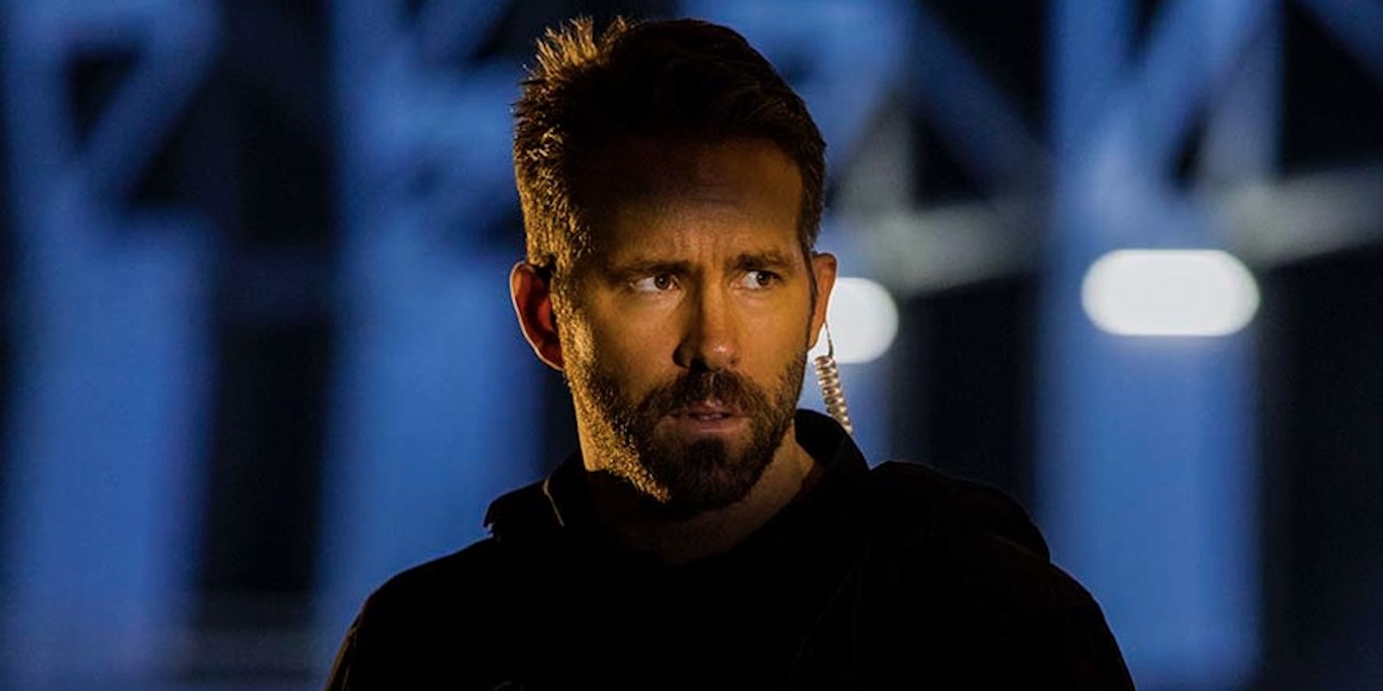 Ryan Reynolds hides in the shadows in 6 Underground