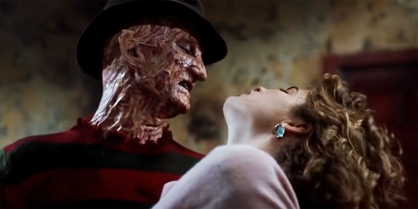 Freddy Krueger kills Nancy in A Nightmare on Elm Street 3.