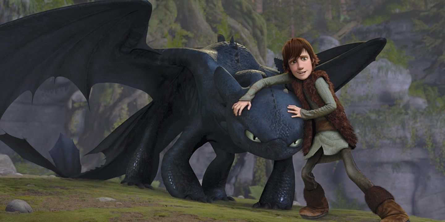 Seorang anak laki-laki Viking berteman dengan seekor naga di How to Train Your Dragon