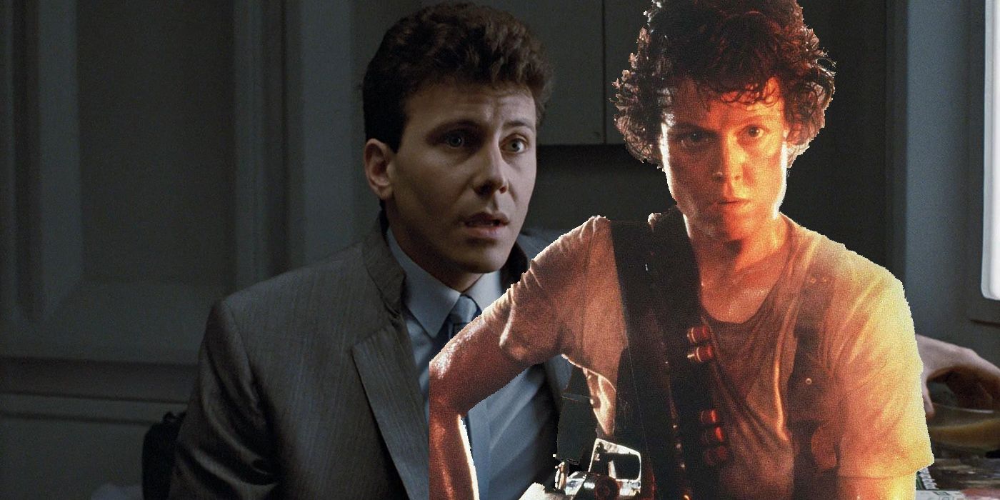 Aliens - Carter Burke and Ripley