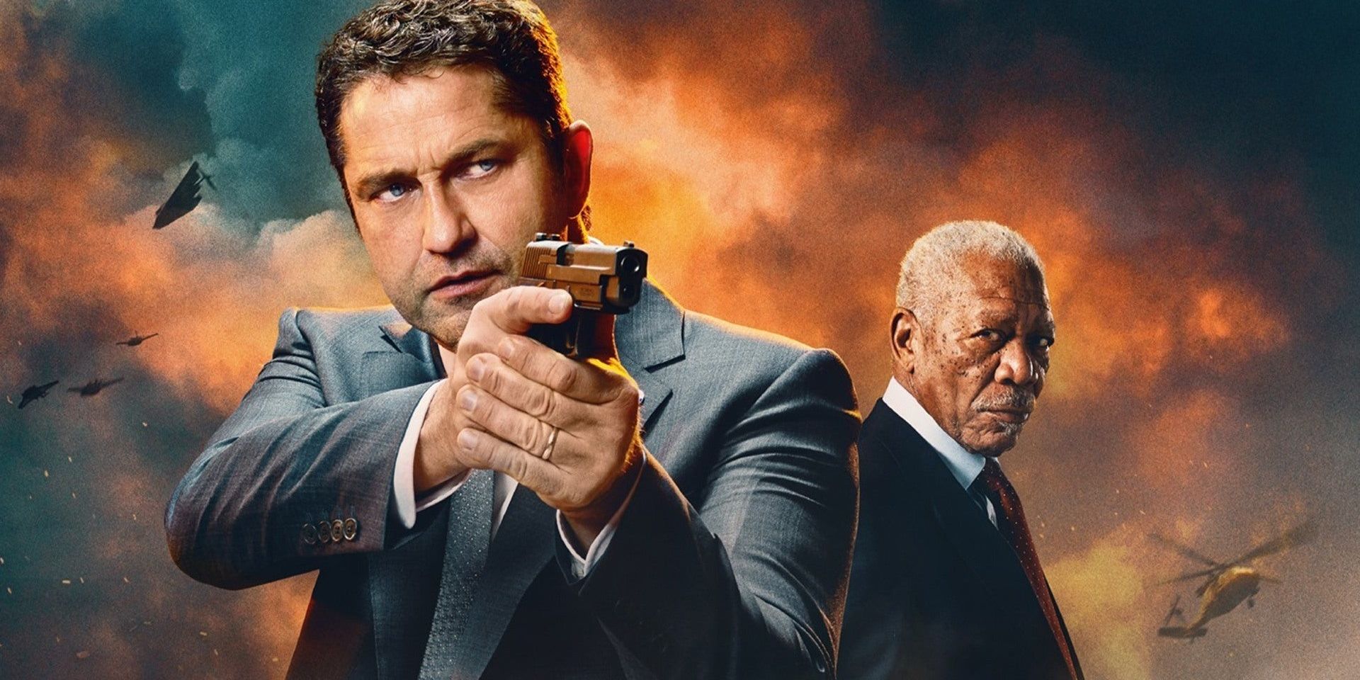 Angel Has Fallen Gerard Butler and Morgan Freeman