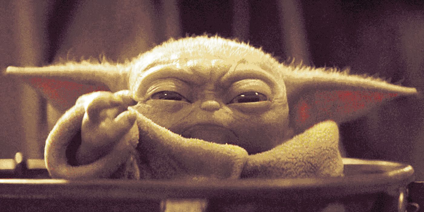 Angry Baby Yoda Custom