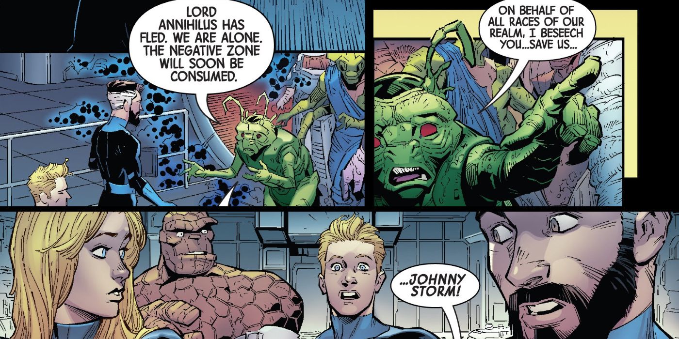 Annihilation Scourge Negative Zone Johnny Storm