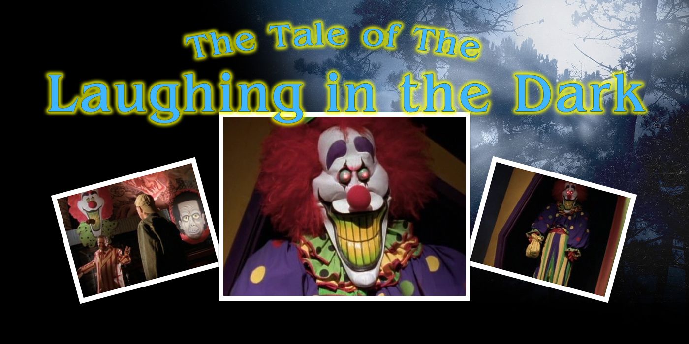 Collage of screencaps from Are You Afraid of the Dark's episode The Tale of the Laughing in the Dark
