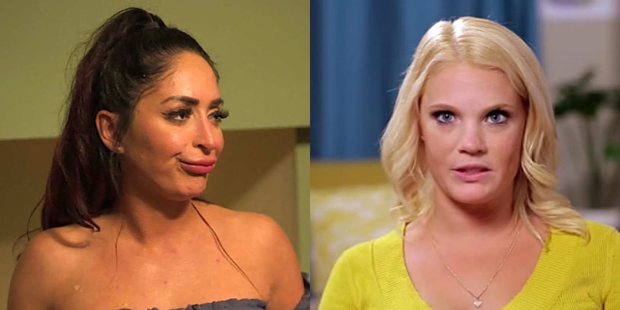Ashely Martson 90 Day Fiancé and Jersey Shore Angelina Pivarnick