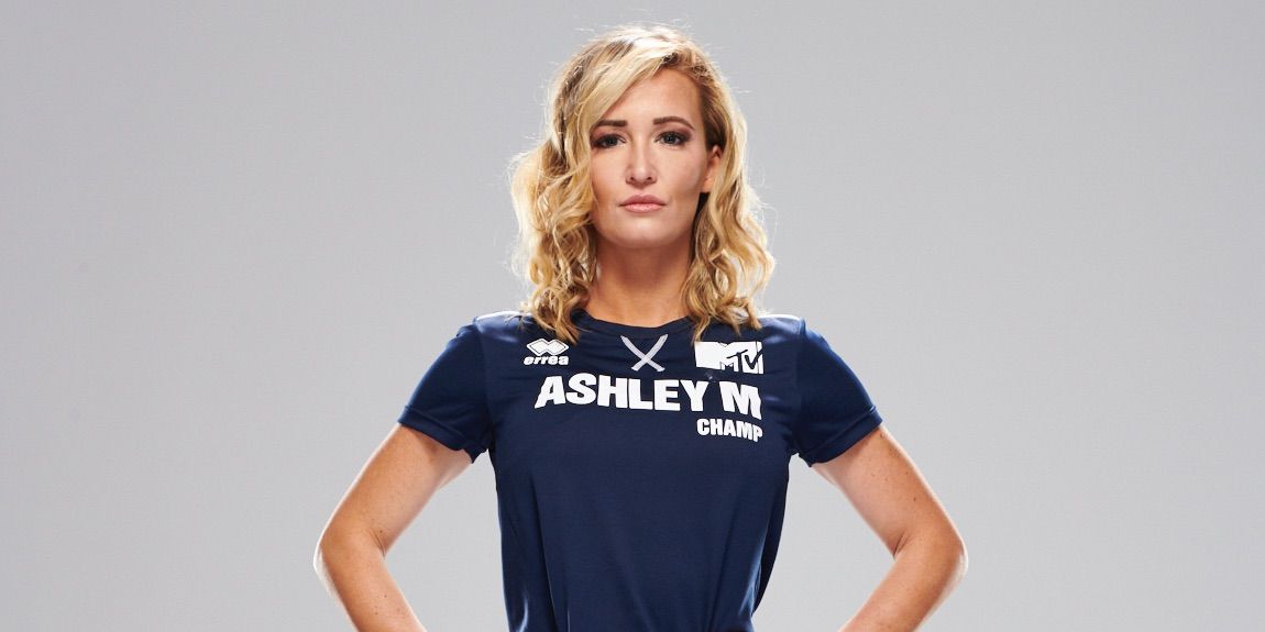 Ashley Mitchell posing for the camera in The Challenge