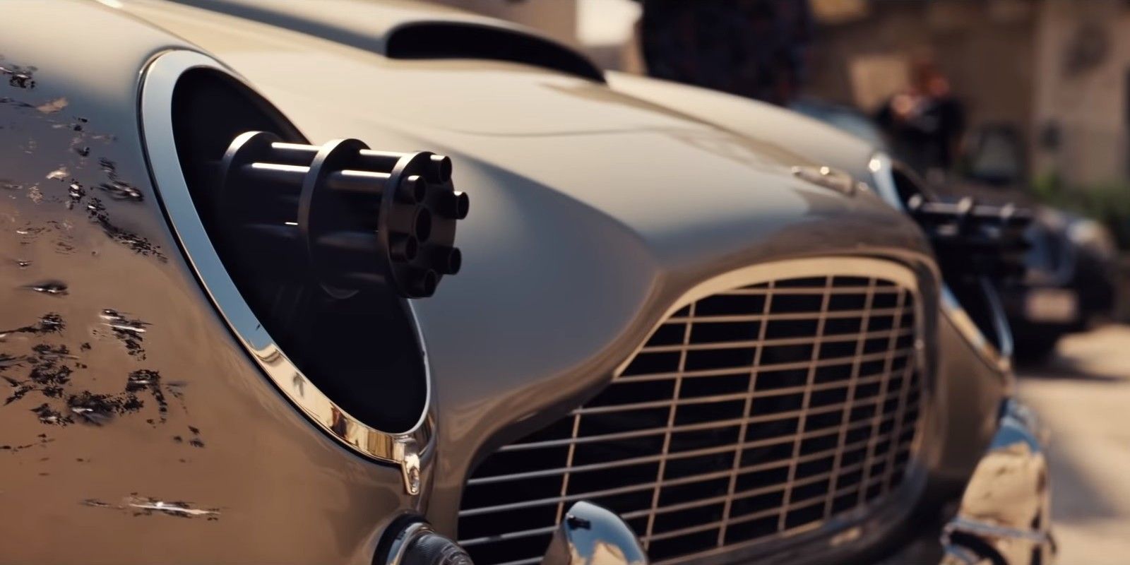 Aston Martin miniguns in James Bond No Time To Die