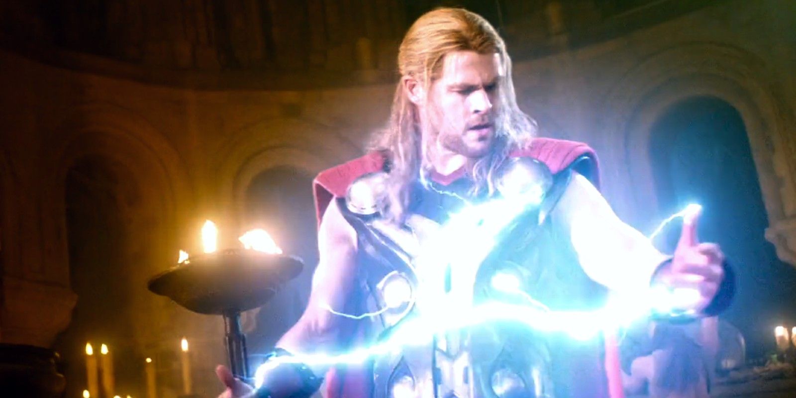 Avengers Age of Ultron Thor lightning vision