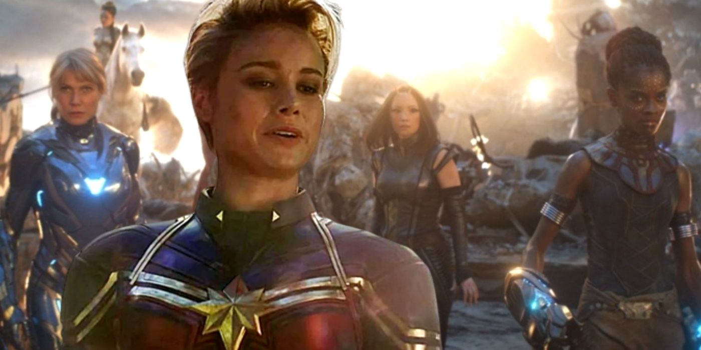 Avengers Endgame A-Force Captain Marvel