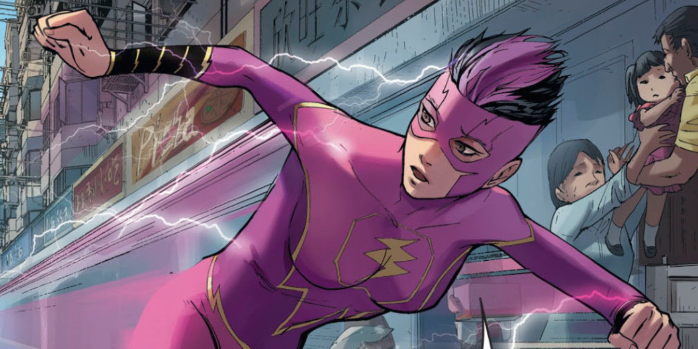 Avery Ho Flash in DC comics