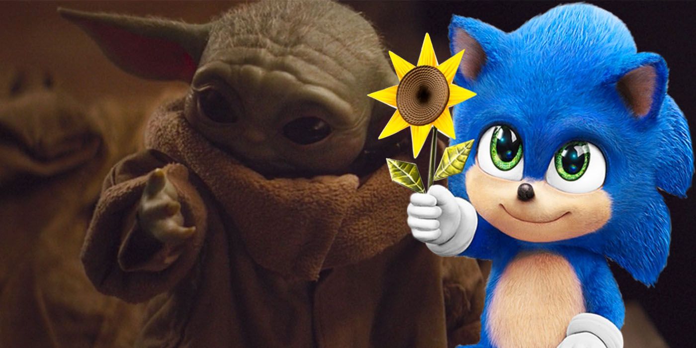 Baby Sonic Versus Baby Yoda | Screen Rant