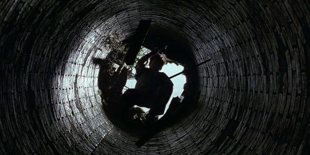Batman Begins Well Batcave