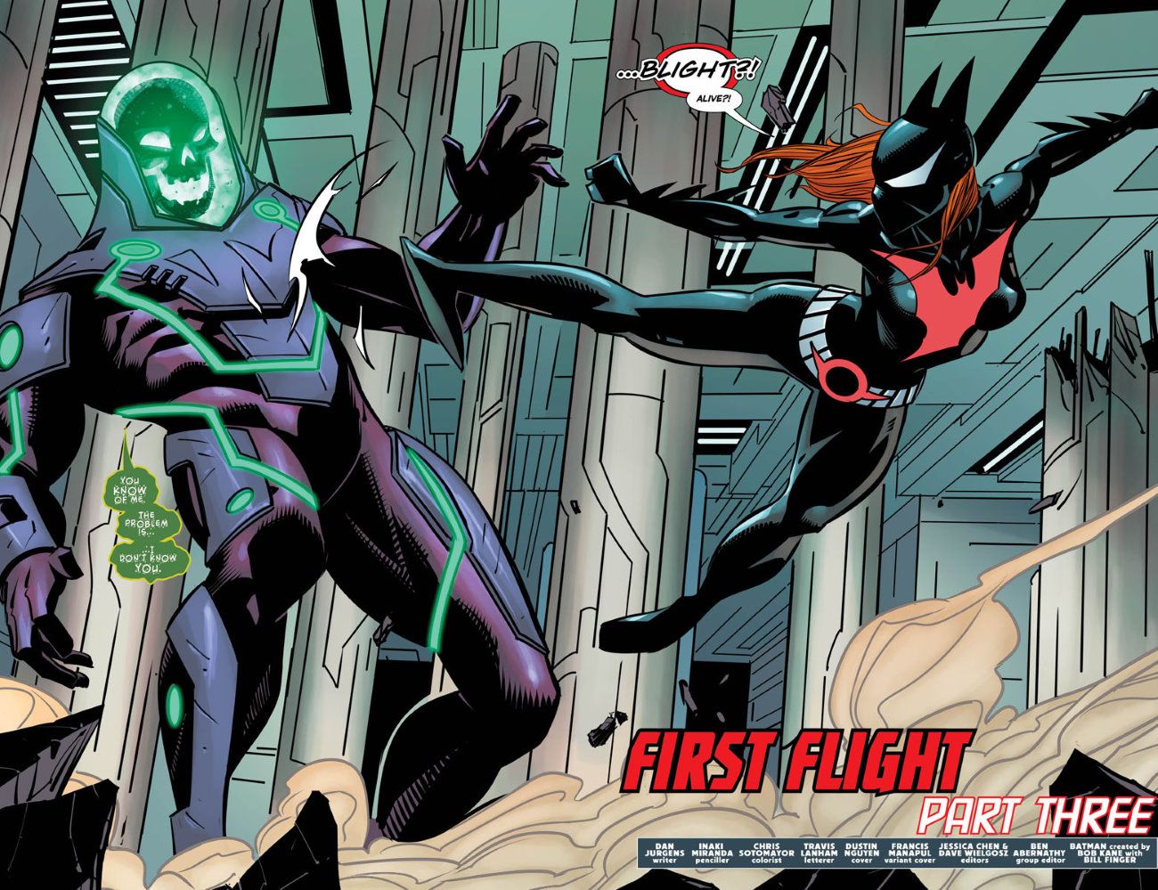 Batwoman Strikes In Batman Beyond 39 Preview 2058