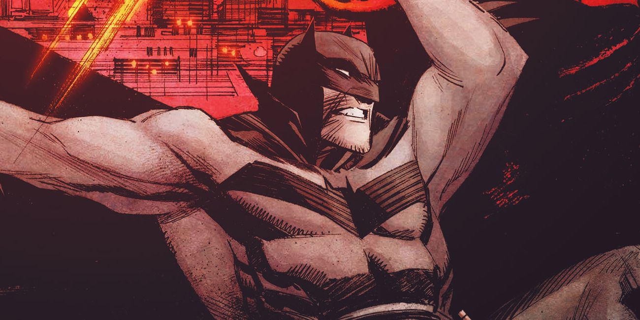 Batman White Knight Comic Cover Art