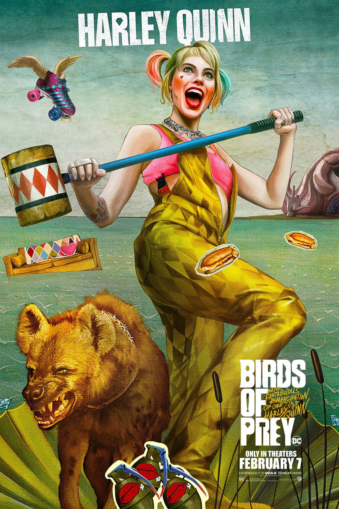 Birds of Prey Harley Quinn poster