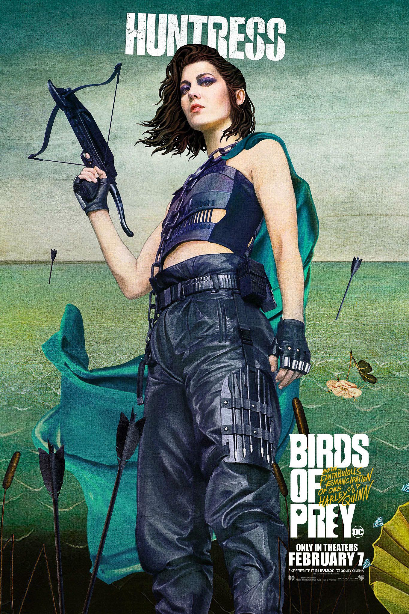 Birds of Prey Huntress poster
