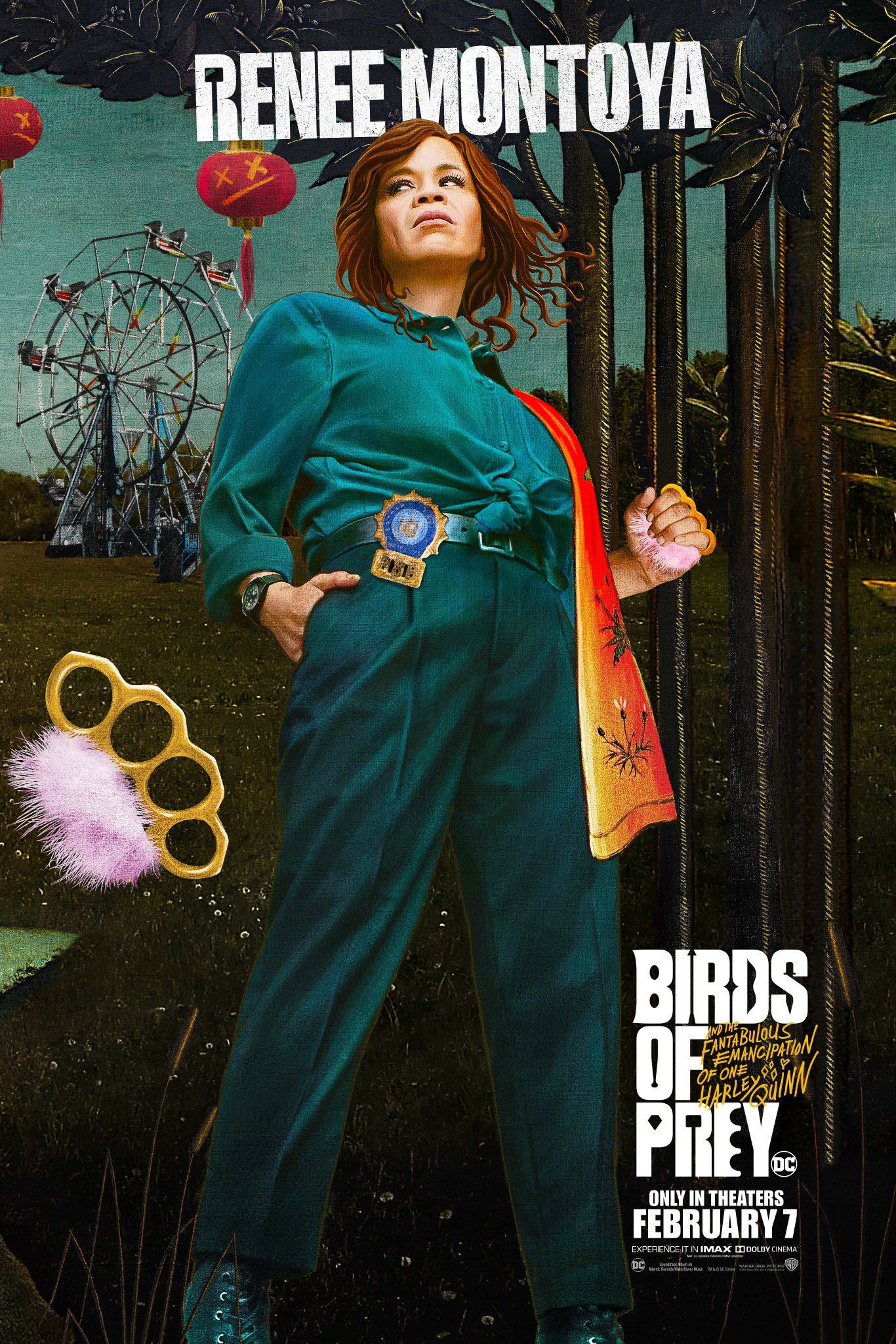 Birds of Prey Renee Montoya poster