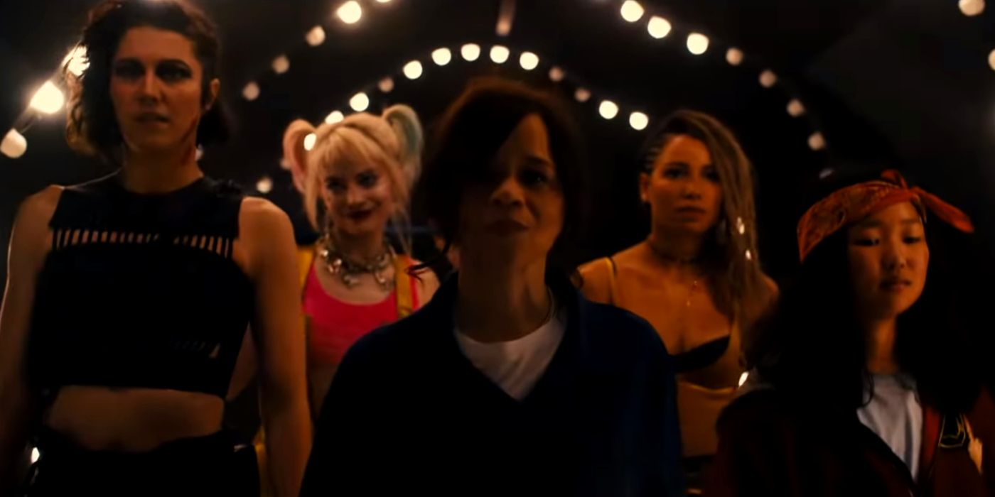 Birds of Prey TV Spot Harley Quinn Back Group