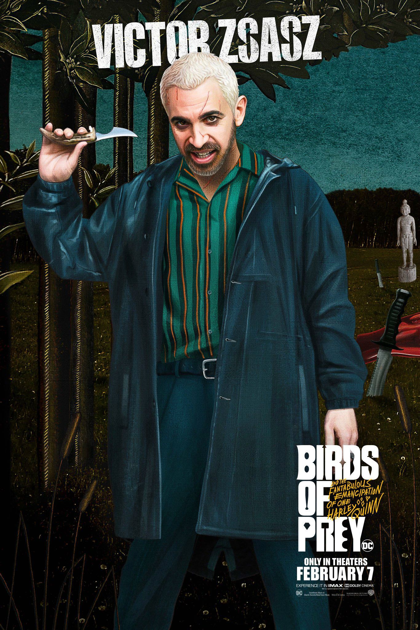 Birds of Prey Victor Zsasz poster