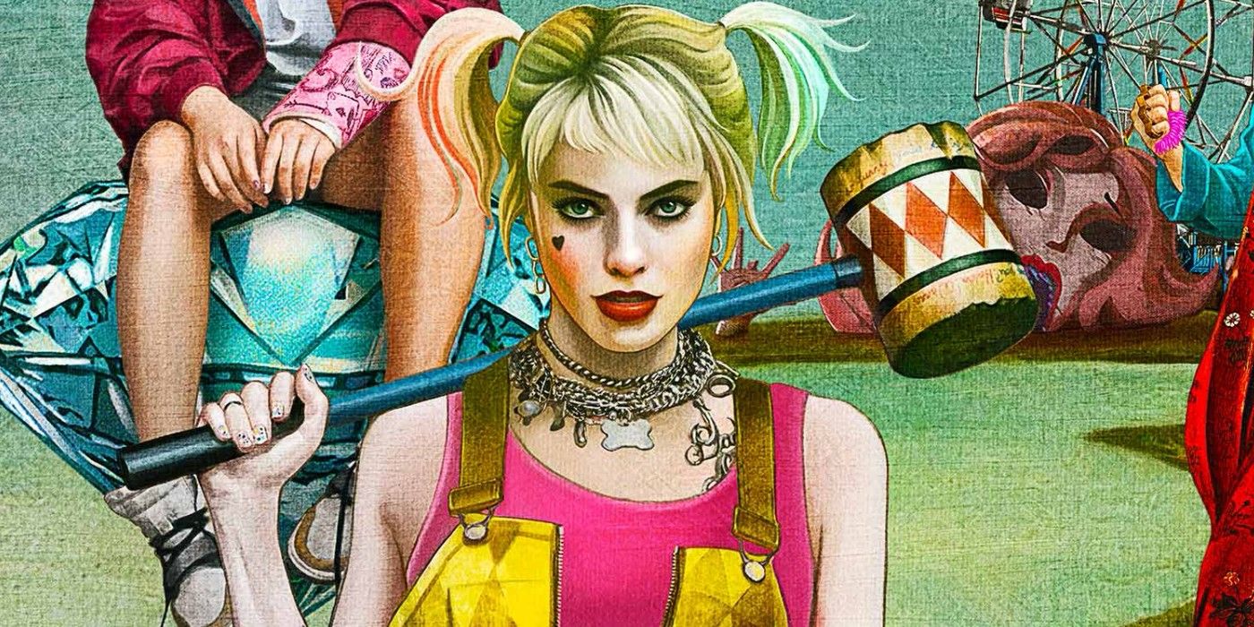 Birds of Prey poster with Harley Quinn