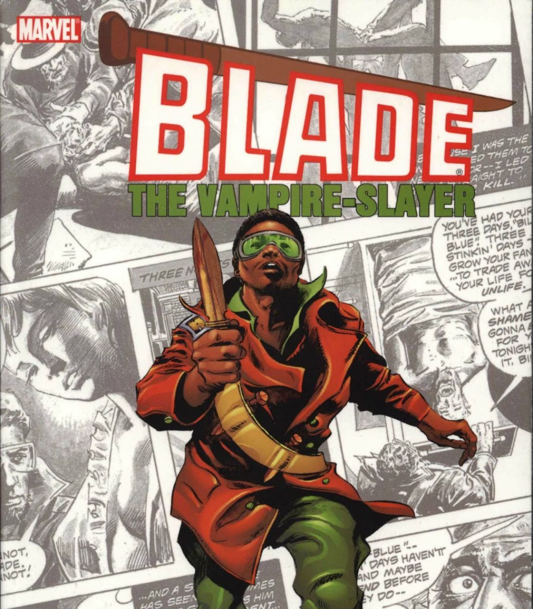 Blade Marvel Comics Vertical
