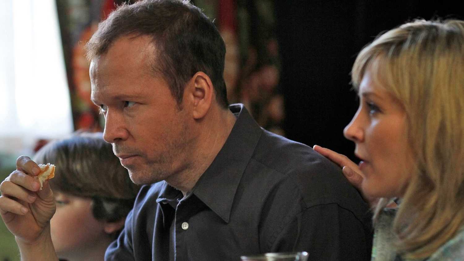 Danny (Donny Wahlberg) at the dinner table in Blue Bloods