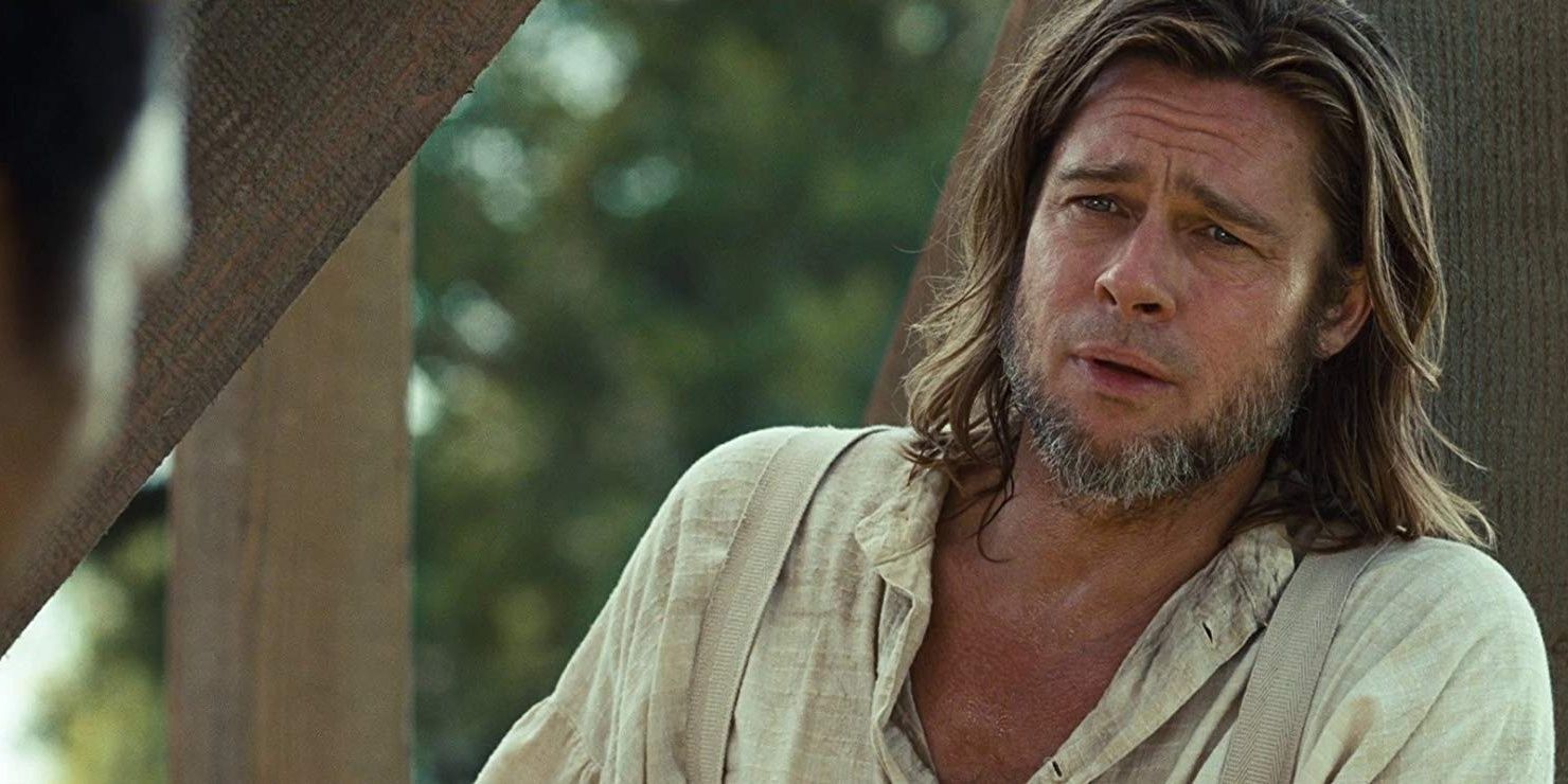 Samuel Bass talking and looking weary in 12 Years a Slave