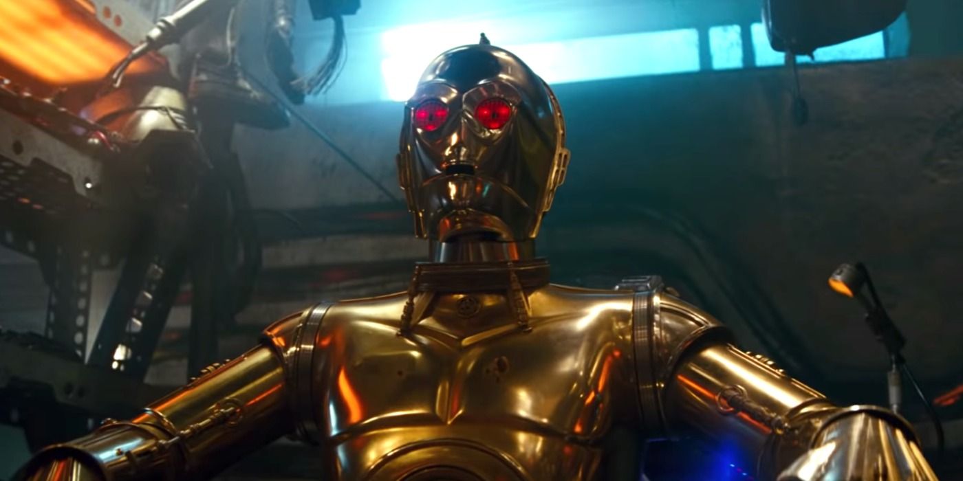 C-3PO has his memory wiped in order to read ancient Sith language in Star Wars Rise Of Skywalker Cover
