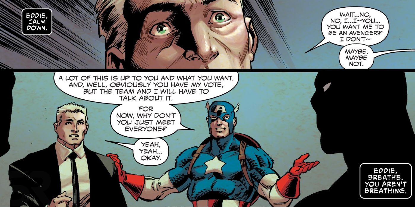 Captain America Invites Venom To Avengers