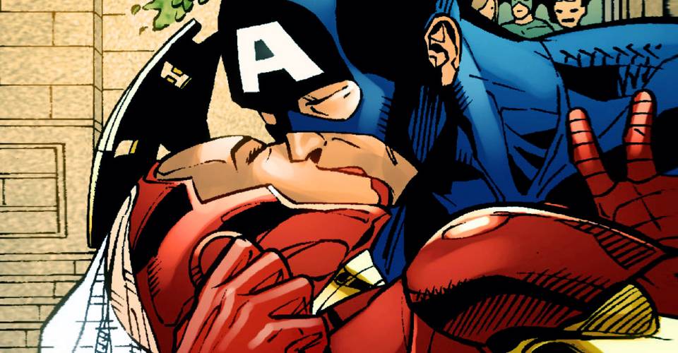 In Marvel Comics, on Earth 3490, Tony Stark was born as Natasha Stark who fell in love with Captain America